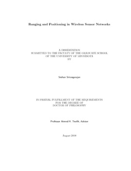 Thesis on wsn